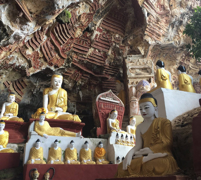 Kaw Gon Cave, Myanmar, Myanmar